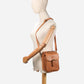 Crossbody leather bag