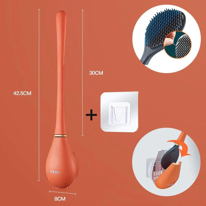 Brosse en silicone élégante et hygiénique